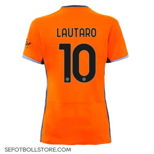 Inter Milan Lautaro Martinez #10 Replika Tredje Tröja Dam 2023-24 Kortärmad